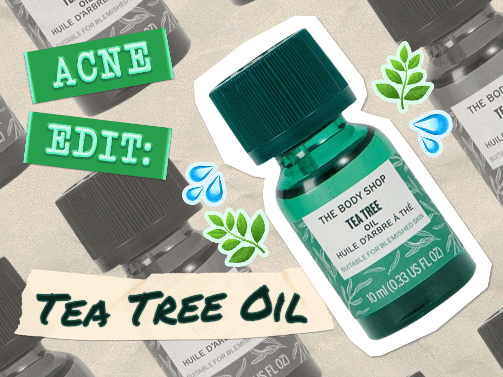 Acne Edit: We've found a natural alternative to treating Acne: Tea Tree Oil