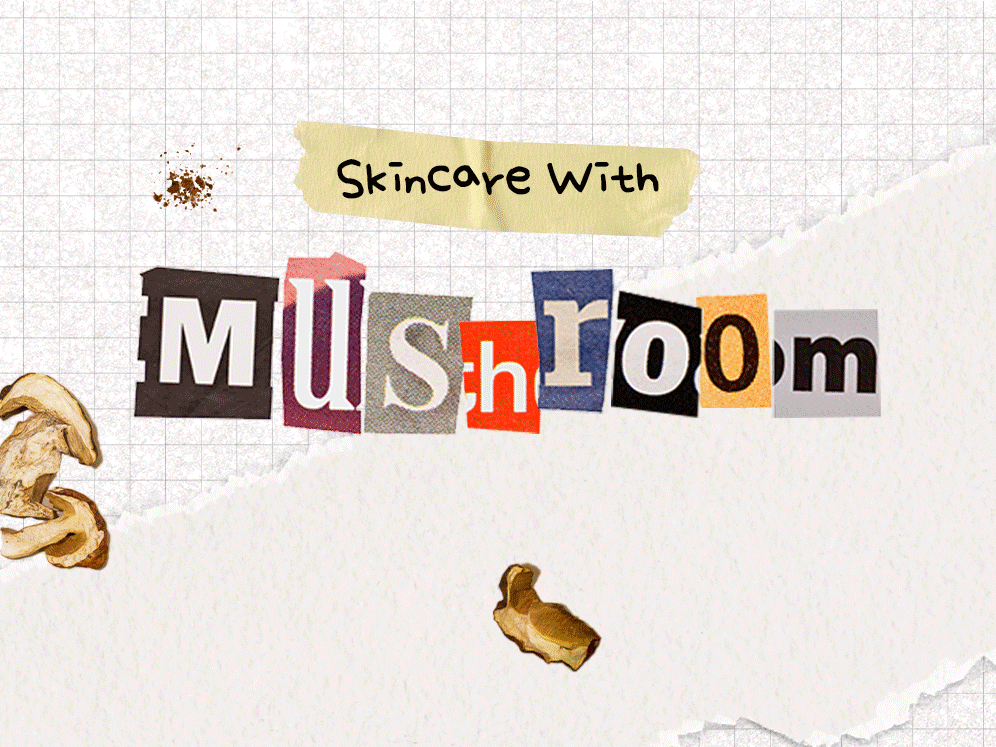 Ingredient spotlight : Mushrooms are the multi beneficial ingredient that will give you a dewy glow
