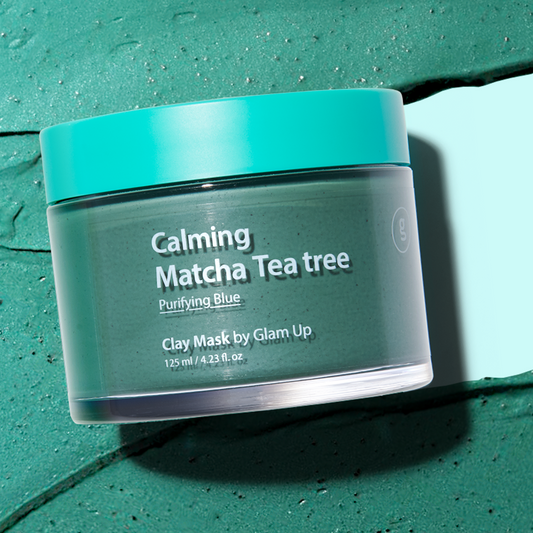 GLAM UP Calming Matcha Tea Tree Clay Mask