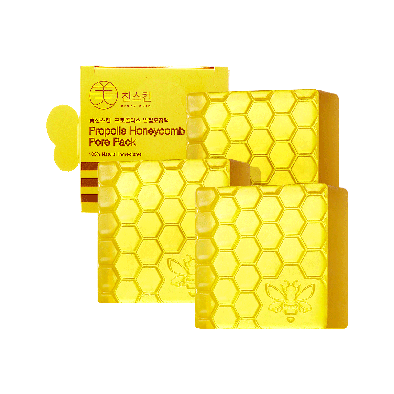 Propolis Honeycomb Pore Pack (x 3 EA) – GoSelly Beauty